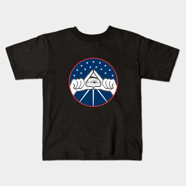 Eye of Providence Kids T-Shirt by DreamShirts